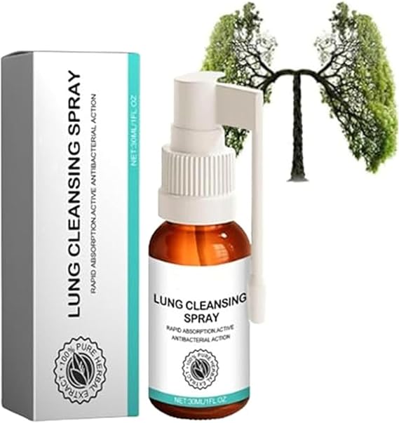 Lung Cleansing Spray Qartel, Qartel Lung Cleansing Spray, Mullein Lung Drops, Medilisk Lung Cleansing Spray, Herbal Lung Cleansing Spray, Lung Cleanse, Powerful Lung Support (1pcs)