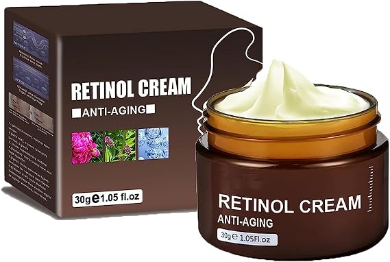 Retinol Anti Aging Wrinkle Removal Skin Firming Cream, Retinol Body Lotion Firming Moisturizer, Anti-Aging Face Cream for Lines and Wrinkles, 30g (1pcs)