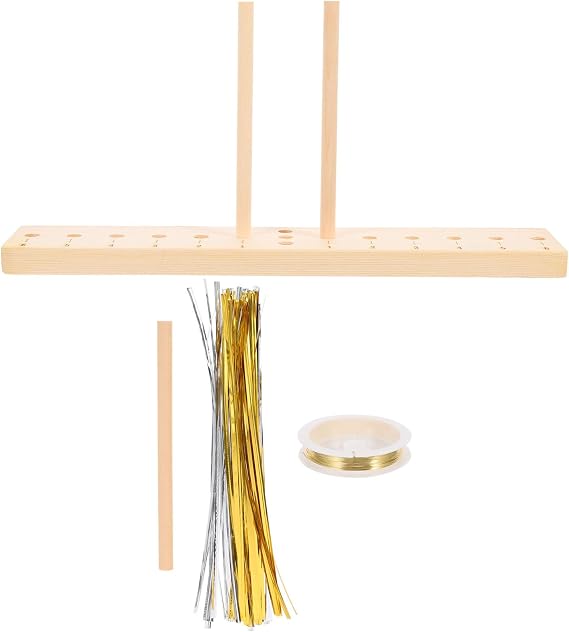 Wooden Bow Making Tool Set for Ribbon Gift Wrapping Crafts