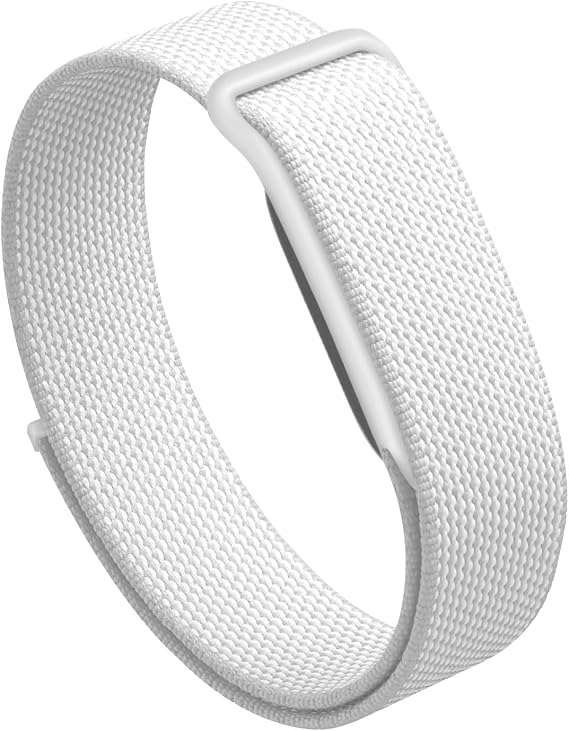 Google Fitbit Air対応ナイロンスポーツバンド、ソフトで通気性のあるリストバンド。Fitbit Air Fitness対応。スクリーンレストラッカー用のマイクロ調整可能パフォーマンスループ。