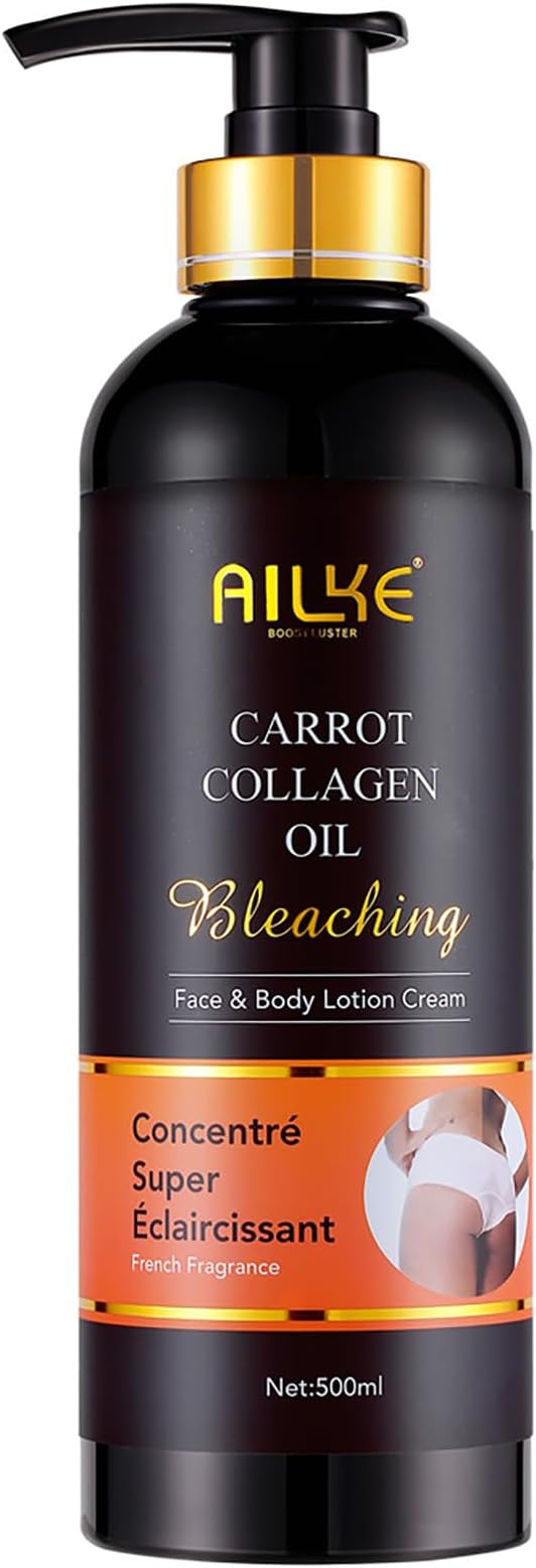 Lightening And Glowing Body Lotion, Natural Brightening, Smooth, Light-weight Moisturizing Lotion, Anti-wrinkle Removal Of Melanin, Suitable For Black Skin And Dark Skin, 500ML/17.6floz