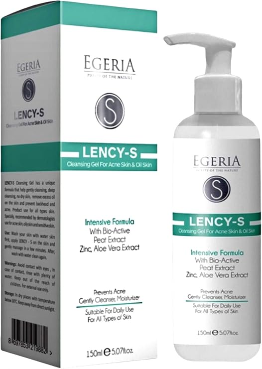 Lency Akne Ve Yağlı Cilt Temizleme Jeli 150ml
