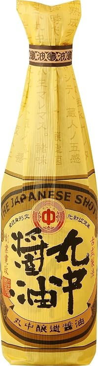 Maru-Naka Soy Sauce Maru-Naka Brewed Soy Sauce 720ml Domestic Soybeans Sea Salt Domestic Wheat Traditional Method Concentrated Style Natural Fermentation Low-Temperature Aged