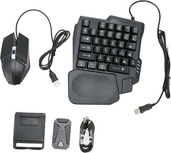 Mobile Game Controller 4-in-1 Keyboard Converter iOS Android