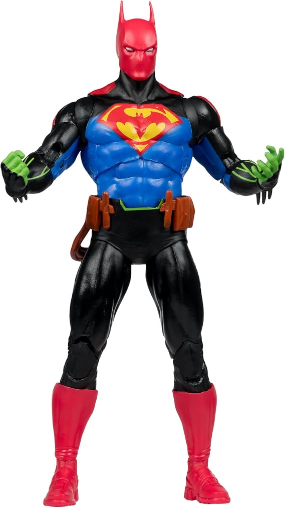 McFarlane DC Multiverse Batman/Superman Fusion (Batman/Superman: World's Finest) 7in Action Figure Toys