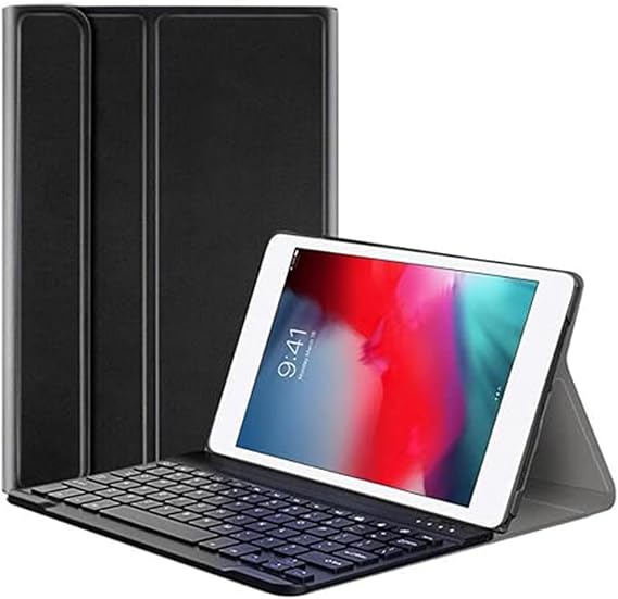 Microcase Redmi Pad SE 11'' ile Uyumlu Bluetooth Klavyeli Standlı Kılıf - BKK1