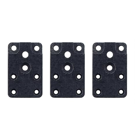 3D Printer Accessories Hotend Heating Assembly Mounting Base(3Pcs) for BambuLab A1/ A1 Mini: High-Temperature Heat Break Fixing Block Replacement - Ensured Stable Accurate Printing