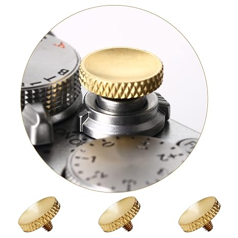 Camera Shutter Button 3 Pack Premium Delicate Soft Shutter Release Button