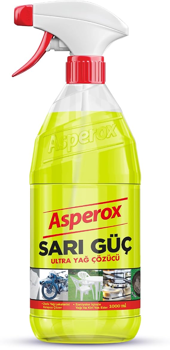 Asperox Sarı Güç Yağ Çözücü Sprey 1000 ml