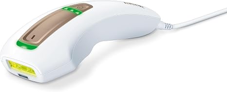 Beurer IPL Pure Skin Pro Kompaktgerät dauerhafte Haarentfernung mit Auto-Flash Modus klinisch getestet