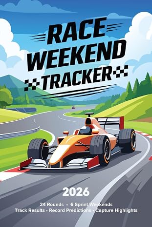 Motor Sports Racing Weekend Tracker 2026: Track Every Race Weekend and Build Your Personal Season Record