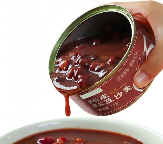 MAFUSE Red Bean Paste 160g Sweetened Azuki Bean Filling for Mooncakes & Baking - Smooth Red Bean Mash for Mochi, Dorayaki & Buns - Traditional Asian Dessert Ingredients Fine Texture Redbea
