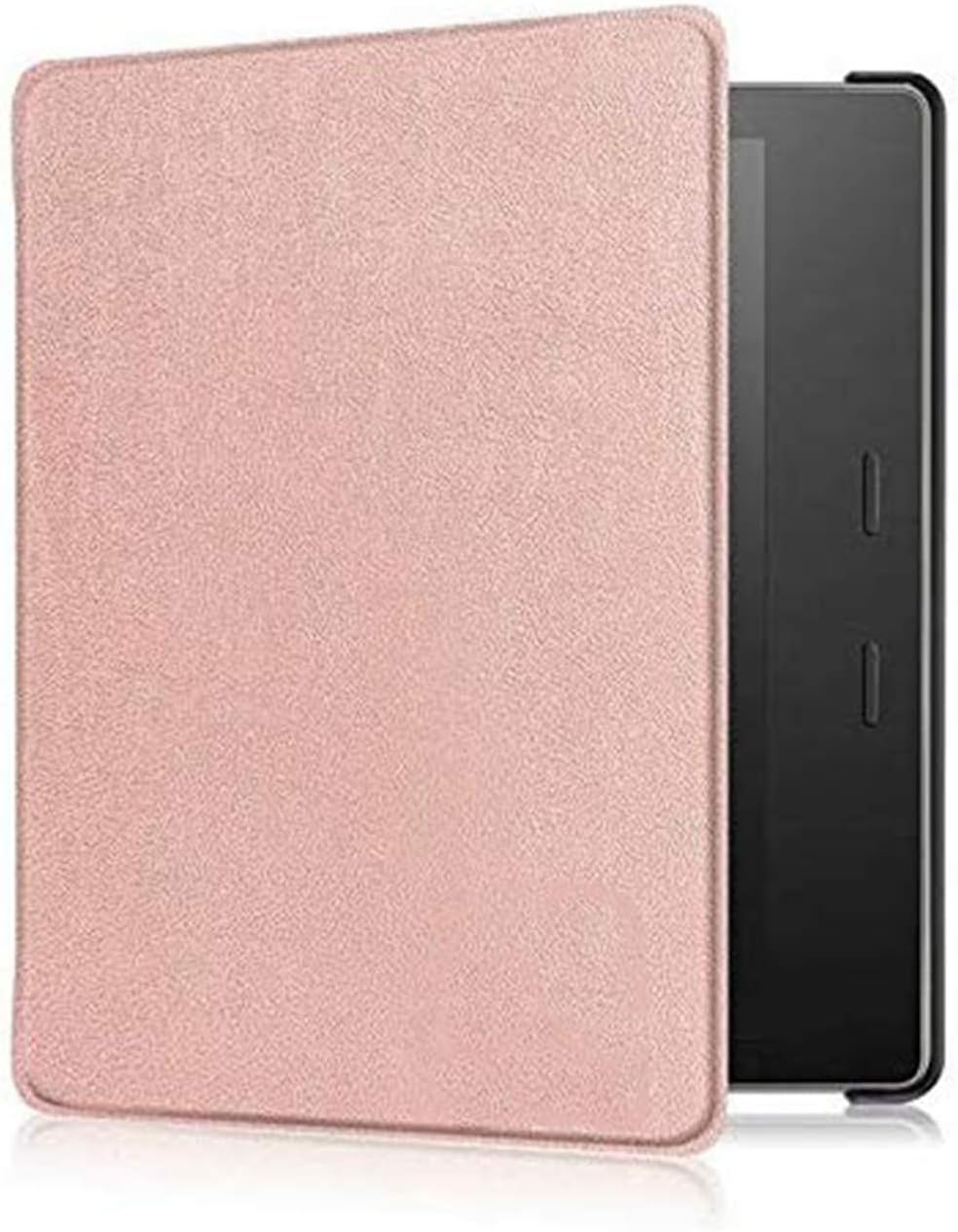 1268/5000 まったく新しいKindleオアシス用レザーケース（第10世代、2019年リリースおよび第9世代、2017年リリース）7.0インチスリムフリップPUレザーケースカバー、自動ウェイク/スリープ対応モデル、Eリーダー用 ピンク