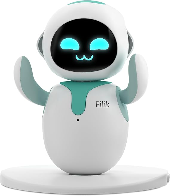 EIlik - A desktop companion robot with emotional intelligence multi-robot interactions desktop robotics partner