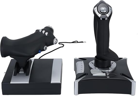 フライトスティック シミュレーション コントローラー ジョイスティック シリーズ X S Wins7 8 10 11 用、振動機能付きフライト シミュレーション ジョイスティック、PC ゲーム ジョイスティック