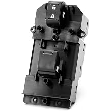 Power Window Switch Passenger Side for Honda Accord 2008 20009 2010 2011 2012 Front Right Window Control with Door Lock Switch Button, Honda Accord 35760TA0A01 1S13128 DWS450 (No Automatic)