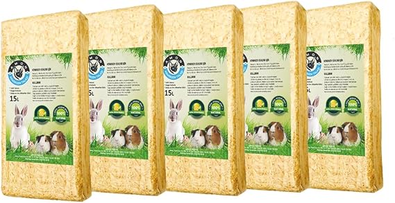 Doğal Limon Kokulu Kemirgen Talaşı 5'li 15 Lt.