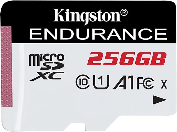 Kingston High Endurance microSDXC95R/45W C10 A1 UHS-I SDCE/256GB