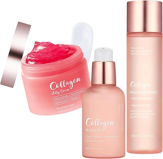 Collagen Jelly Face Cream Set