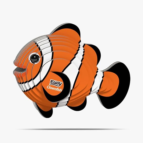 EUGY - 3D Bastelset Clownfisch