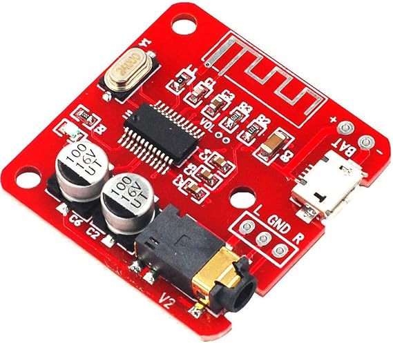 DollaTek Bluetooth 4.2 Decoder Board Lossless Receiver Module DIY Car Audio Amplifier Modified Wireless Speaker