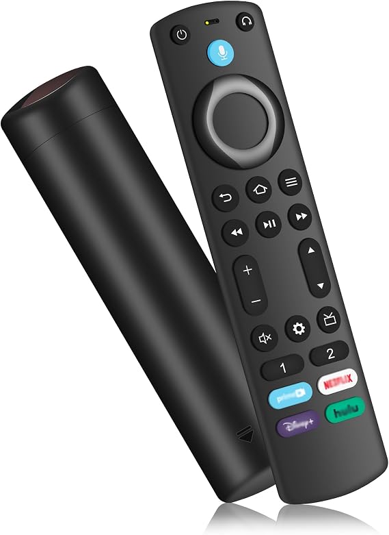 Replacement Firestick Remote Control for Insignia-Fire-TV-Stick-4K-Series & Cube, Pioneer/Hisense-Smart-TV Stick Lite/4k Max(2nd Gen) & 3rd Gen Smart TV, Firestick 2nd/3rd Gen
