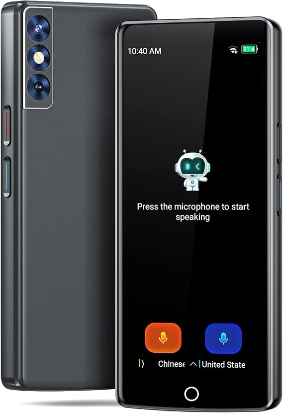 Language Translator Device, AI Upgraded Translator No WiFi Needed Support ChatGPT, 150+ Languages Instant Translator Support Offline/Photo/Recording Translation for Travel Business