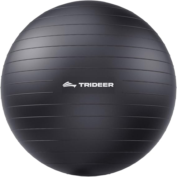 Trideer Yoga Ball – Exercise Ball for Pregnancy, Fitness & Home Workouts