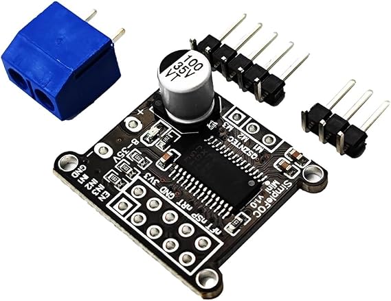 Simple FOC Mini Brushless Motor Driver Board with SVPWM Control Algorithm 8-30V for Efficient Motor ManagementDRV8313 Management