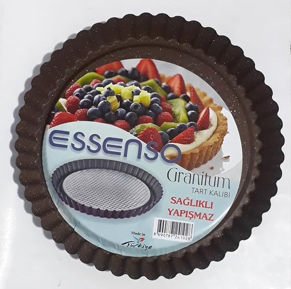 Essenso 29cm Çapında 3cm Derinlikte Granit Yapışmaz Tart Kalıbı Sağlıklıdır ve Kalitelidir Yapışmaz