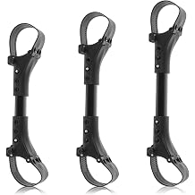 3pcs Stroller Connectors Set, Adjustable Pram & Pushchair Connectors, Twin Baby Pushchair Linker for 2 Strollers, Pushchair Accessories, Pram Joining Adapter Clips