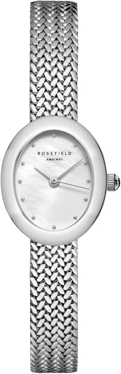 Rosefield Watch – Mini Octagon Silver – Women – MWSMS-M04
