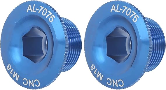 Bike Accessory High‑strength Aluminum Alloy Crank Arm Bolts, 2Pcs for Prowheel Crankset Owners