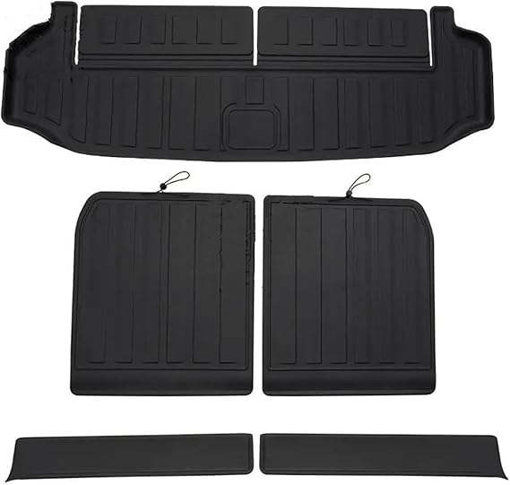 Car Boot Liner Protector For BYD For Leopard 8 For DENZA B8 2025 Car Trunk Mats TPE Rear Boot Cargo Waterproof Carpet Storage Pad Protector Accessories(A)