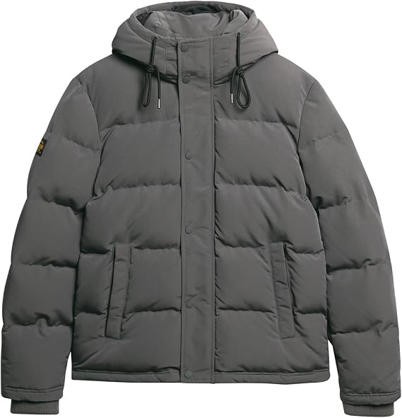 Superdry Men's Everest Short Hooded Puffer JACKET