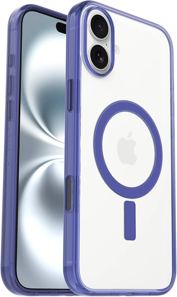 OtterBox Clear MagSafe Case for iPhone 16 Plus, Macaw