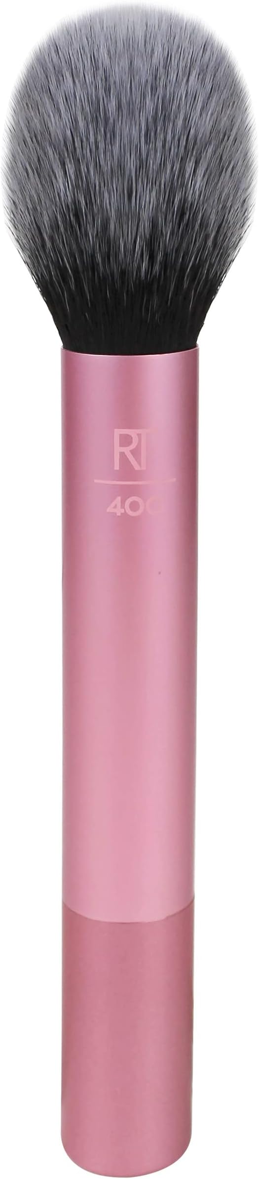 Real Techniques Ultra Peluş Allık Makyaj Fırçası, Gevşek, Krem veya Sıkıştırılmış Allık İçin, Rosy Glow Yanaklar, Kabarık Pudra Fırçası, Alüminyum Halkalar, Sentetik Kıllar, Vegan ve Zulüm İçermez, 1