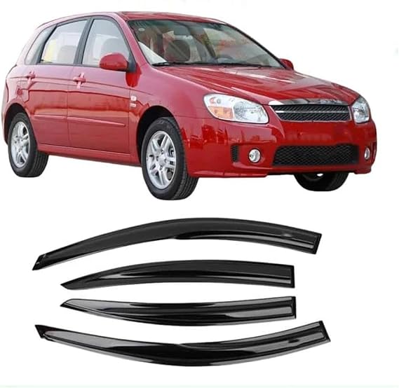 Wind Deflectors For Kia For Cerato Hatchback 2008-2013 Window Visor Side Vent Rain Guard Deflector Shade Shield Shelter Cover Sunshade