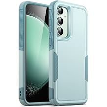 JETech Case for Samsung Galaxy S23 FE 6.4-Inch, Heavy Duty Dual-Layer Protection, Rugged Tough Shockproof Phone Cover with Matte Design (Mint Green)