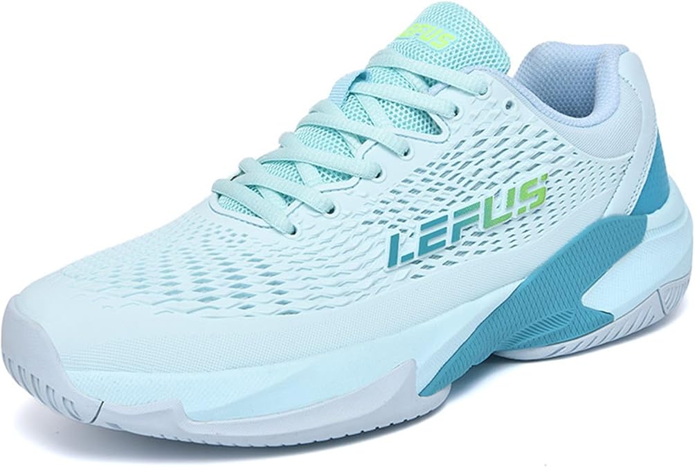 BLBK Men's Tennis Shoes,Badminton Shoes, Cushioned, Breathable Court Shoes,Squash Shoes