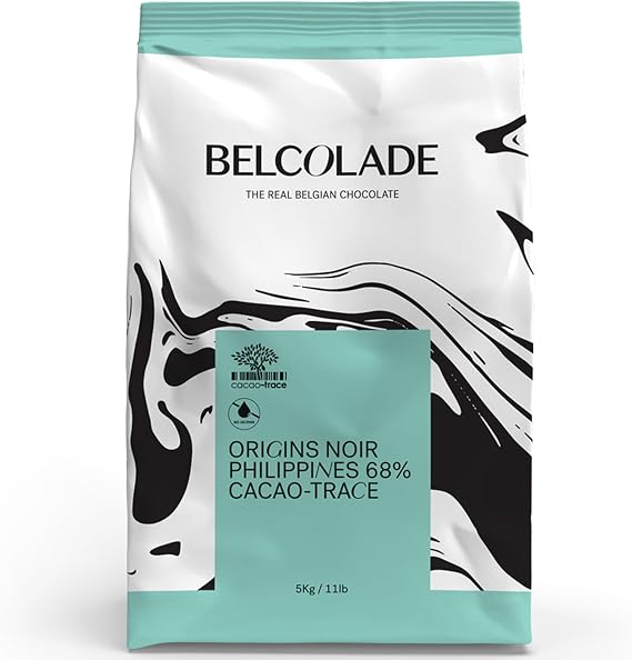 Belcolade Origins Noir Philippines 68% Cacao-Trace, 5kg