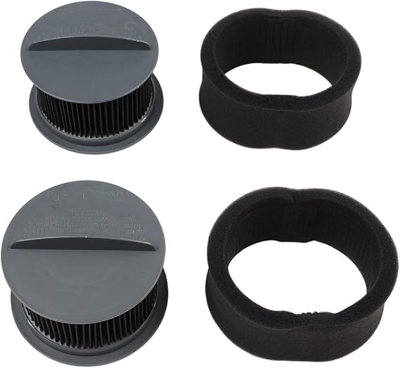 Replacement Filter Kit For Bissell For For Powerforce For Helix Bagless 1240v 12b1c For Cleanview Pet Plus For Powergroom Rewind Models Includes Foam And Pleated