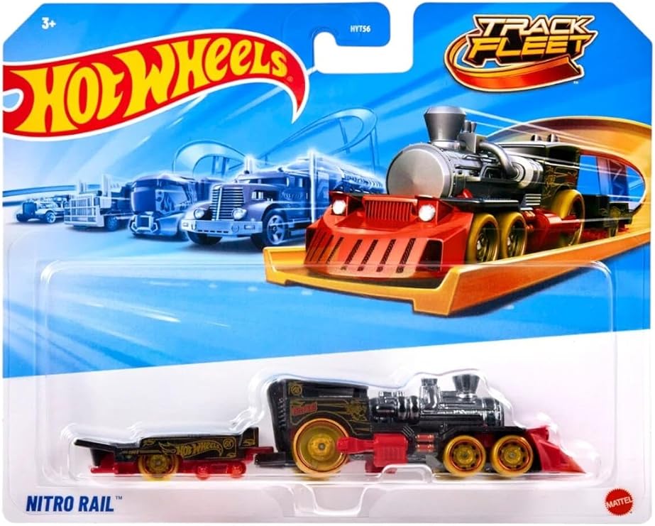 Hot Wheels Track Fleet Nitro Rail Oyuncak Araba, Jcm60