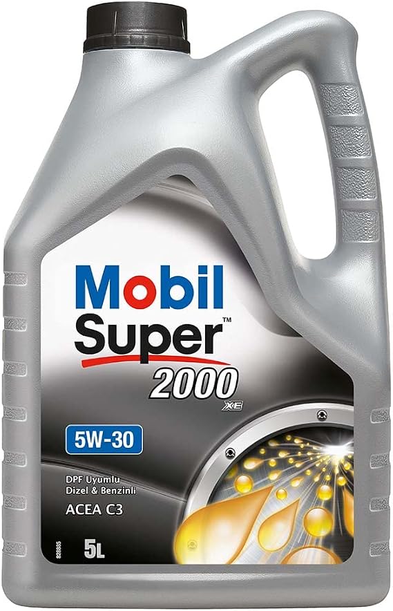 Mobil Super 2000 XE 5W30 Motor Yağı, 5 L