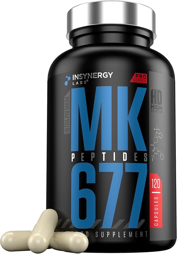 MK-Peptides 677 for Men High Purity 120 Vegan Capsules