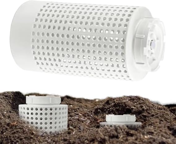 Worm Composting Bin, In Ground Worm Bed, Moisture-control Cultivation Container Space-saving for Organic Recycling Yard Waste Sustainable Living Soil Enrichment