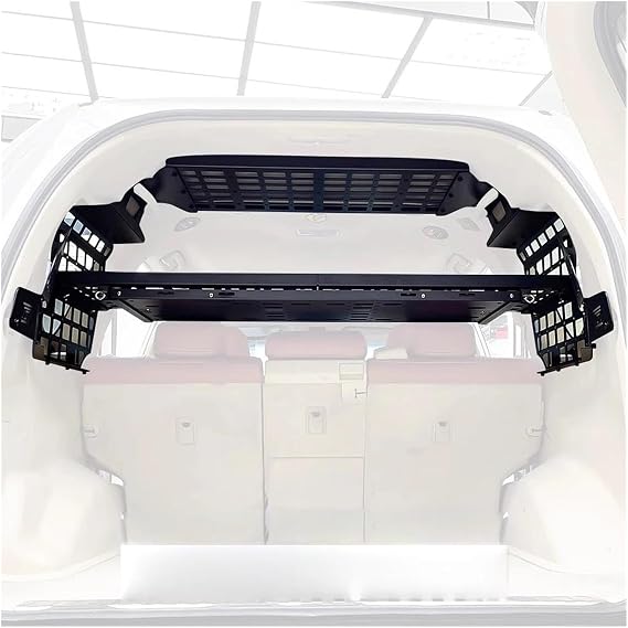 Cargo Covers Modular Storage Panel Shelf Modification Rear Trunk Debris Rack For Toyota For Land For Cruiser For Prado J150 2010-2022 Boot Load Cover(Side Center Roof Table)