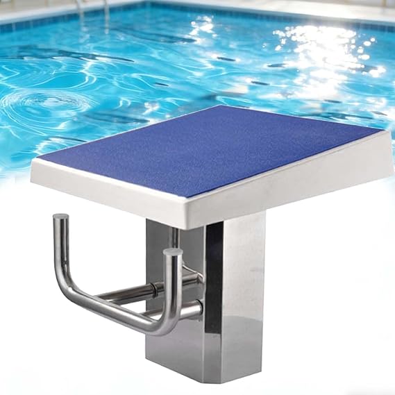 Diving Board Professional Heavy Duty Diving Board, Stainless Pool Jumping Platform, Maximum Load Capacity Of 250kg (550lbs), Meeting The Needs Of Professional Training(Upgrade)