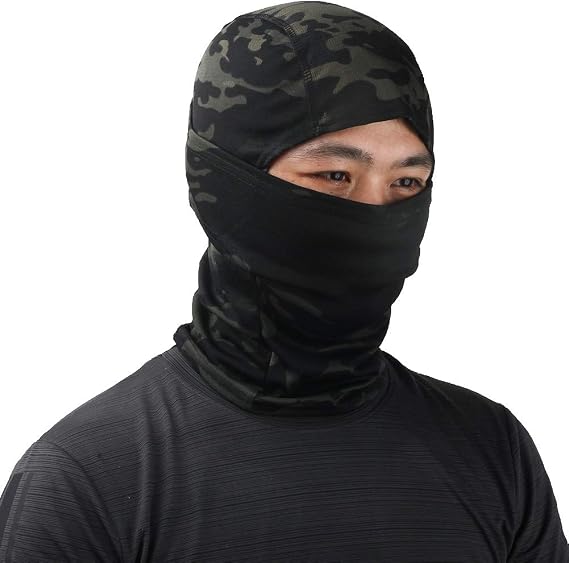 HshDUti Balaclava Ski-Mask Windproof Motorcycle Cycling Balaclava/Tactical Hood Ski-Mask Balaclava Hat Headwear Helmet Liner