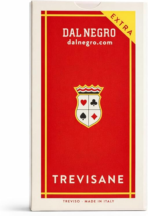 Dal Negro Trevisane Playing Cards - Red